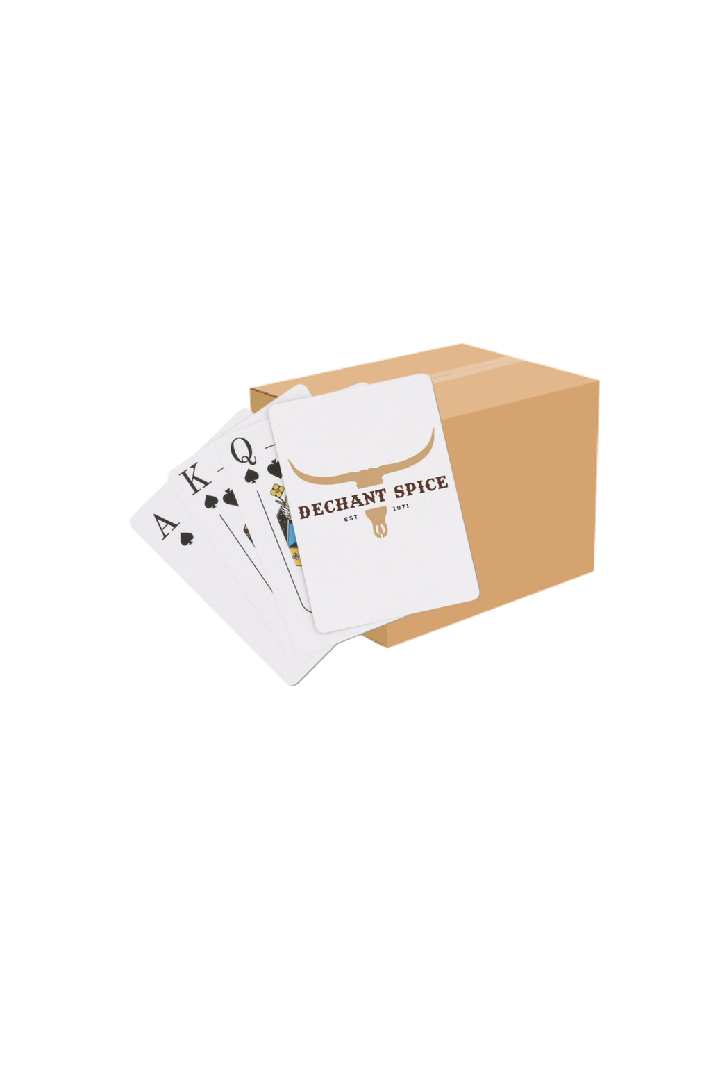 WS - Playing Cards - Case of 12 (Brown)