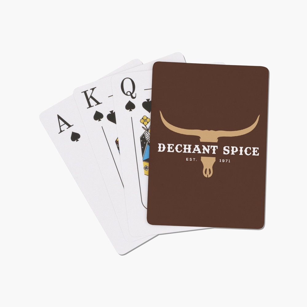 WS - Playing Cards - Case of 12 (Brown)